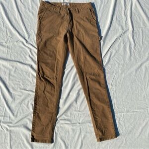 Dickies Women's Tan Utility Carpenter Skinny Leg Pants Size 4